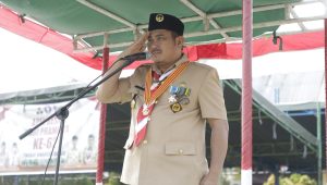 foto-mashuri-bupati-bungo Mabicab Dan Ka Kwarcab Bungo Gelar Apel Besar Hari Pramuka Ke-62 Tahun 2023