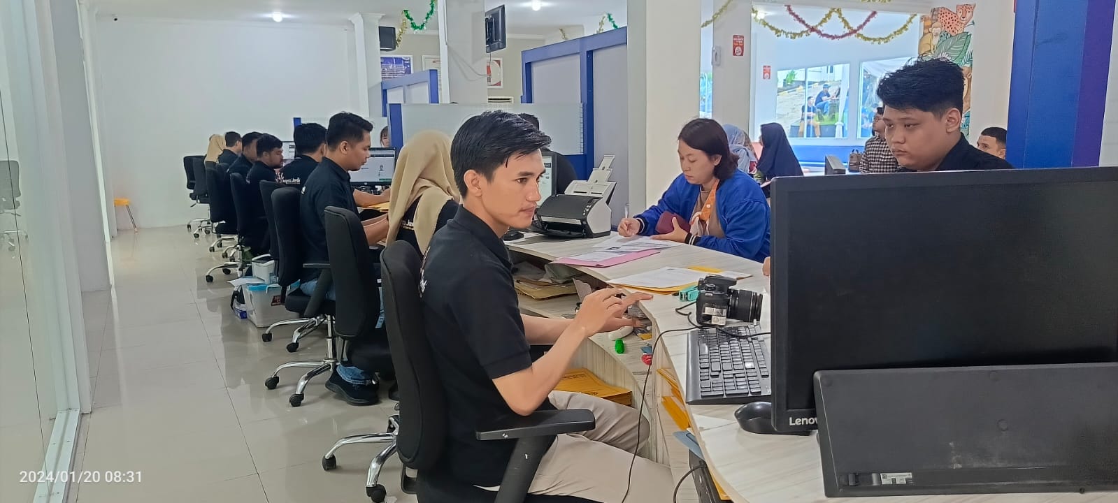 Imigrasi Jambi Gelar Layanan Paspor Simpatik Sambut Hari Bhakti Imigrasi ke 74