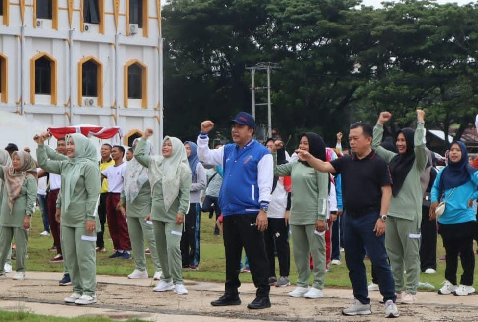 Pj Bupati Gelar Senam Merangin Sehat