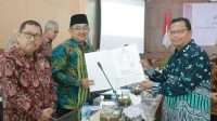 foto bupati tanjab barat hadiri entry meeting