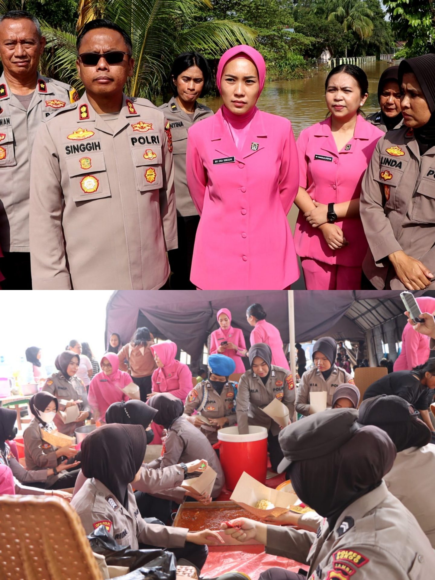 foto kapolres bungo akbp singgih hermawan