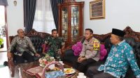 foto-kapolres-bungo-kunjungi-fkub Jelang Pemilu, Kapolres Bungo Bersama Dandim 0416/BUTE Kunjungi FKUB