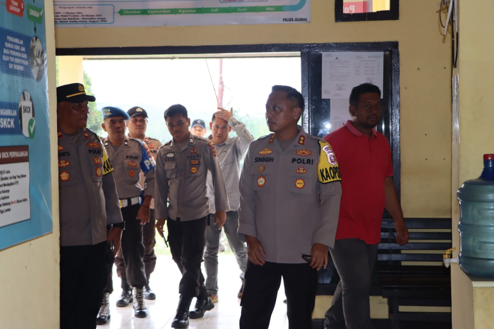 Baru Menjabat, Kapolres Bungo AKBP Singgih Hermawan Kunjungi Setiap Polsek