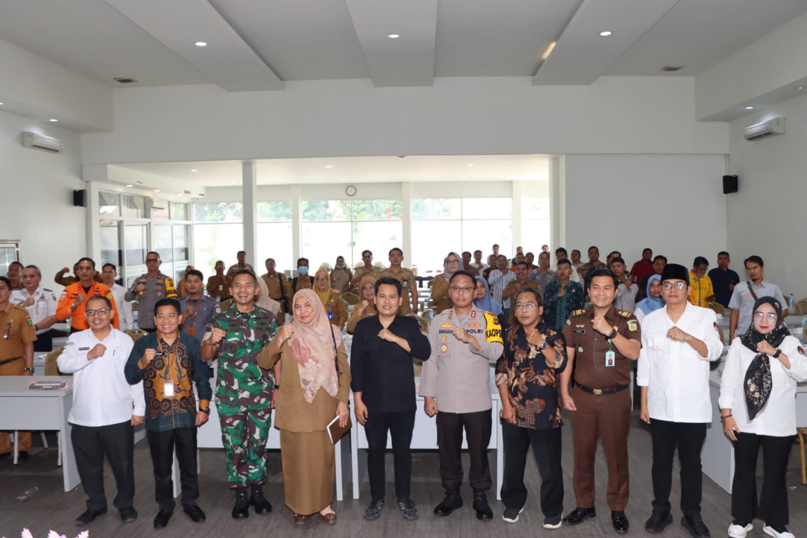 Hadiri Rakor Logistik Kesiapan Pemilu 2024, Kapolres Bungo Tegaskan Kesiapan Pengamanan