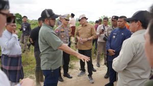 Sekda Sudirman Pastikan Pembangunan Jalan Khusus PT.SAS Tidak Rugikan Masyarakat