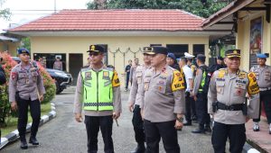 IMG-20240206-WA0006 Waka Polda Jambi Brigjen Pol. Edi Mardianto Pimpin Apel Kesiapan Personel Polres Bungo Dalam Pengamanan Pemungutan Suara Pemilu 2024