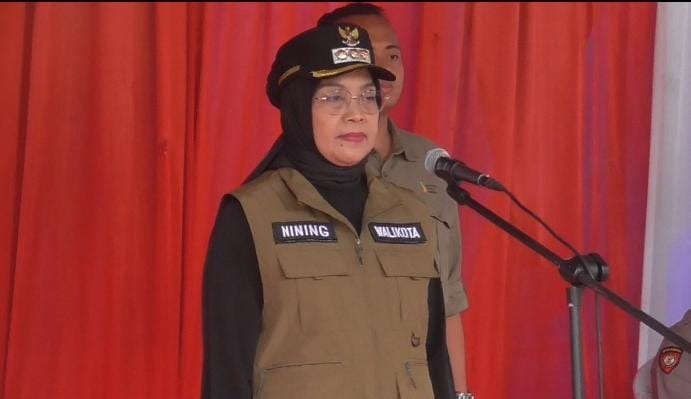 Pengawasan Masa Tenang Pemilu 2024, Penjabat Walikota Jambi Sri Pimpin Apel