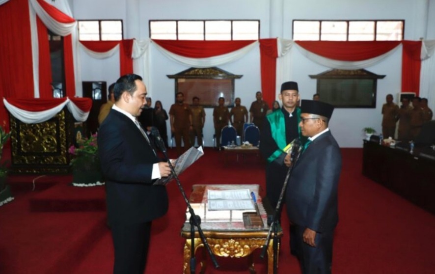 DPRD Kabupaten Bungo Gelar Rapat Paripurna Dengan Agenda Pengambilan Sumpah Anggota Dewan PAW Sisa Jabatan 2019-2024