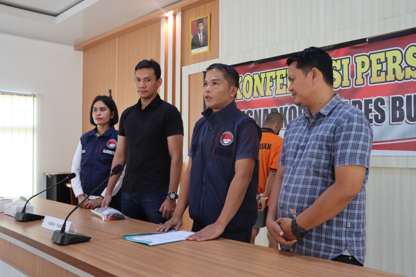 Polres Bungo Mengamankan Satu Orang Terduga Pelaku Berikut Barang Bukti Sabu Seberat 28,06 Gram