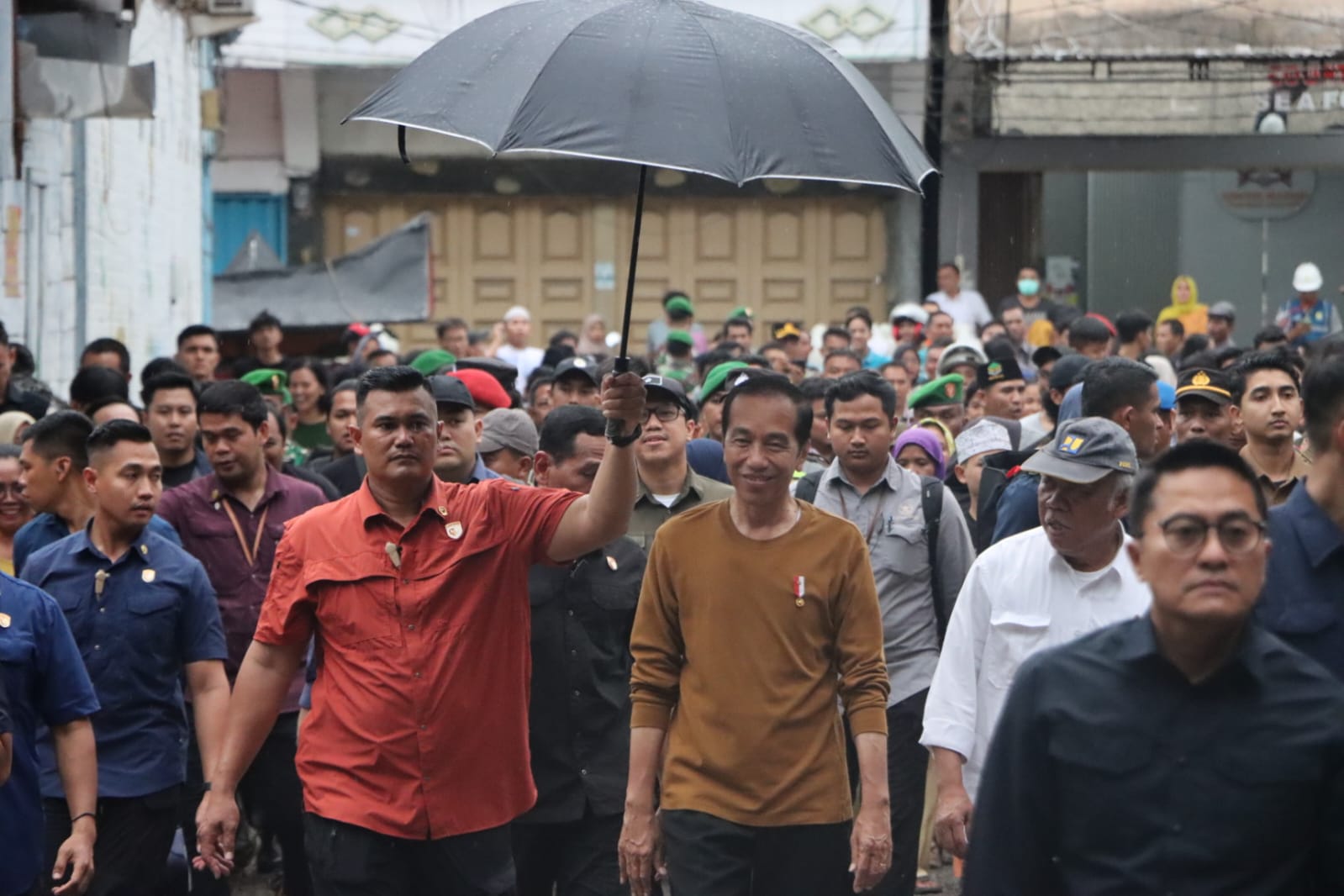 Kapolres Bungo AKBP Singgih Hermawan Pimpin Langsung Pengamanan Kunker Presiden RI di Kota Muara Bungo