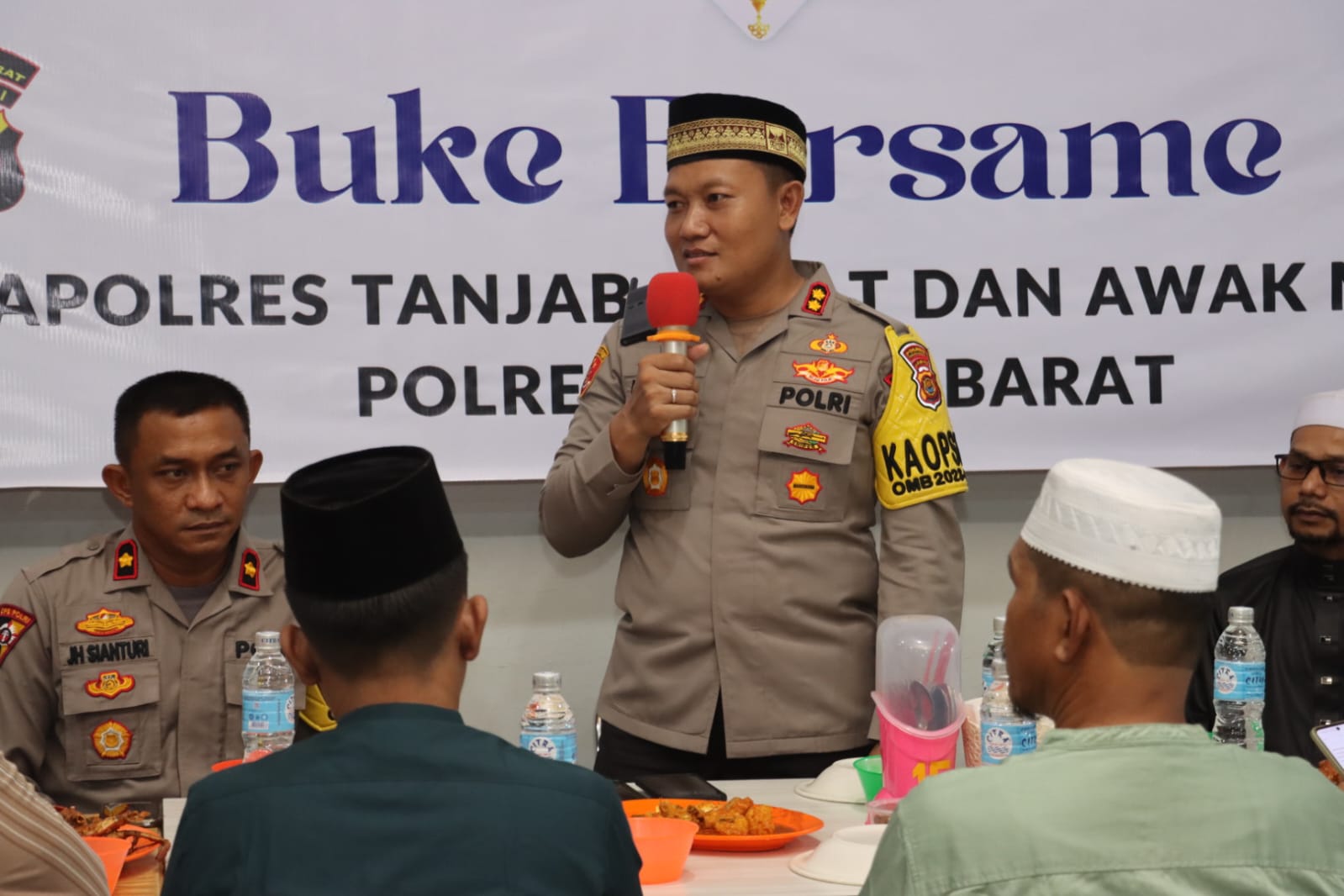Perkuat Silaturahmi, Polres Tanjab Barat Gelar Buka Puasa Bersama Puluhan Insan Pers
