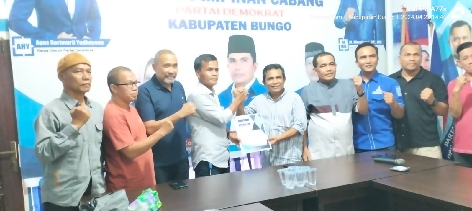 Resmi, Jumiwan Aguza Mendaftar di Demokrat 