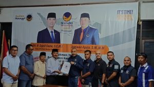 IMG-20240508-WA0011 Serius Maju di Pilkada Bungo 2024, Tobroni Yusuf Berikan Berkas Pendaftaran Ke DPD Partai Nasdem Bungo