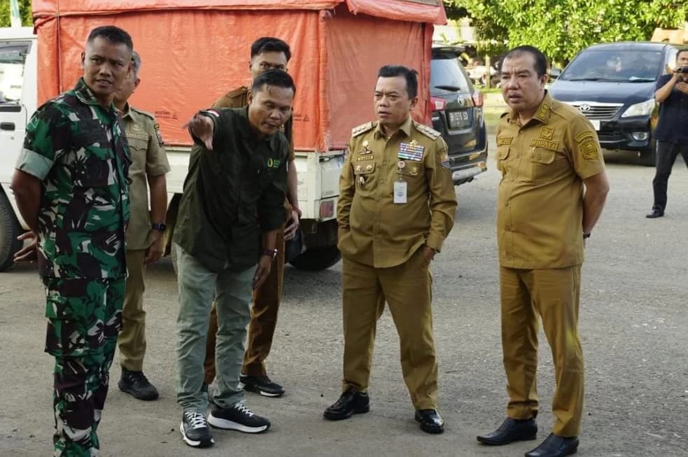 Gubernur Jambi Al Haris Tinjau Persiapan Kunjungan Presiden Jokowi ke Merangin
