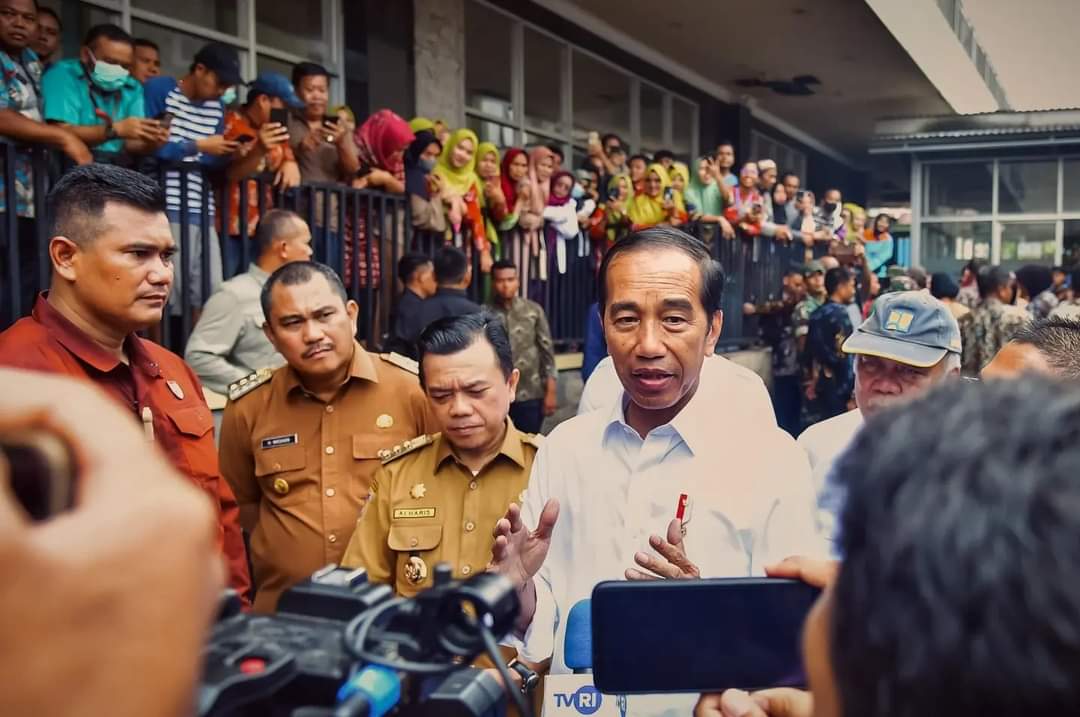 Gubernur Jambi Al Haris Dampingi Presiden Jokowi Kunjungan Kerja di Kabupaten Bungo