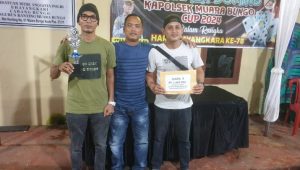 IMG-20240627-WA0016 Sambut Hari Bhayangkara Ke-78 : Kapolsek Kota Muara Bungo Gelar Turnamen Domino CUP