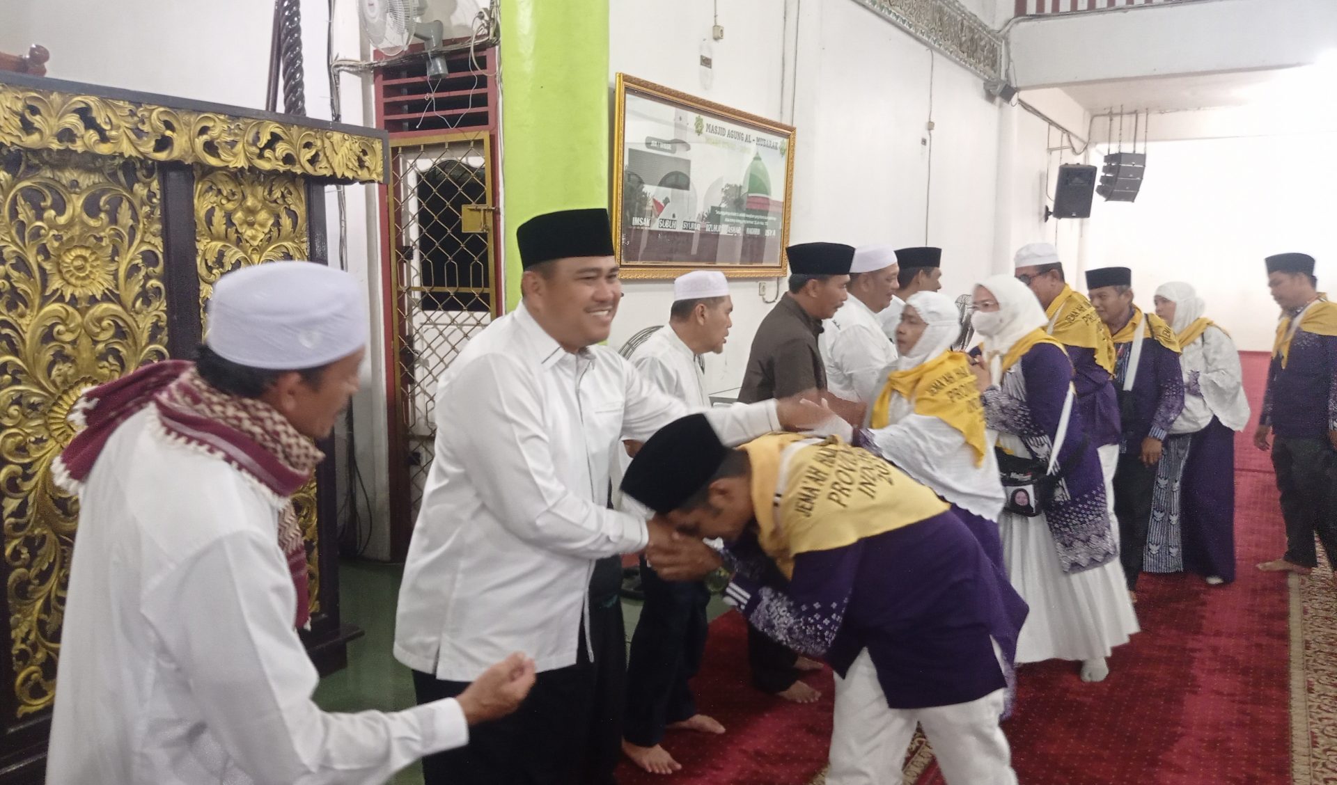 Bupati Bungo H. Mashuri Melepas Calon Jemaah Haji Kloter 28 Tahun 2024