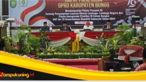 IMG_20240817_103322 Ketua DPRD Bungo Pimpin Rapat Paripurna Mendengarkan Langsung Pidato Presiden Joko Widodo