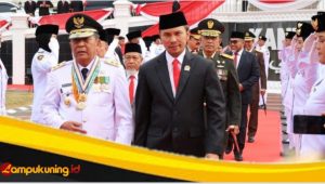 IMG_20240817_195857 HUT Ke 79 RI, Edi Purwanto Bacakan Teks Proklamasi.