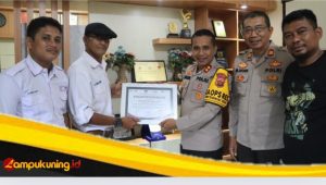SMSI Bungo Bersilaturahmi Ke Kapolres Bungo, Sekaligus Berikan Apresiasi