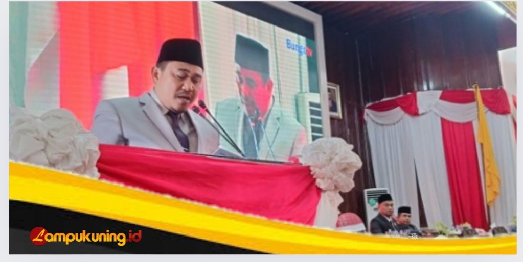 Bupati Bungo H. Mashuri Ikuti Proses Pelantikan 35 Anggota DPRD Terpilih Masa Jabatan 2024-2029