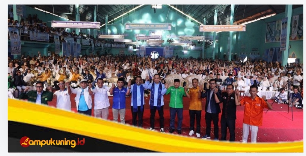 Sepuluh Partai Koalisi Siap Menangkan Jumiwan Aguza - Maidani
