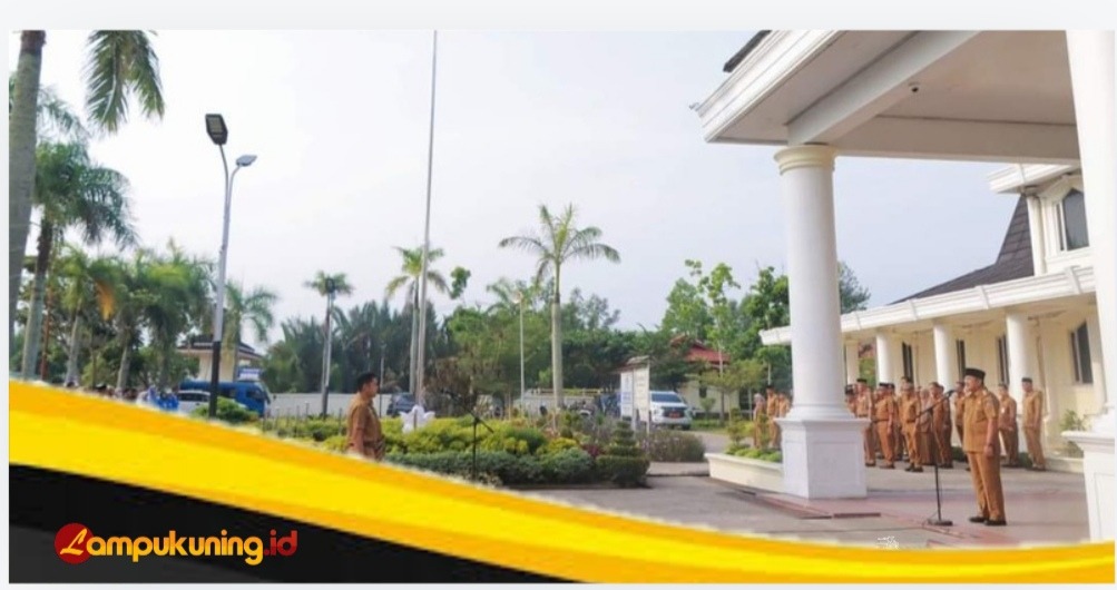 Pimpin Apel Rutin, Bupati Tanjab Barat Tekankan Peningkatan Kinerja ASN