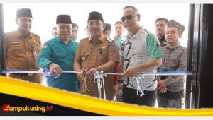Resmikan Sport Center, Bupati : Tingkatkan Presrtasi Atlet Tanjabbar