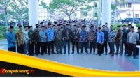 Sekda Tanjab Barat Sambut Kafilah MTQ Kabupaten Tanjab Barat