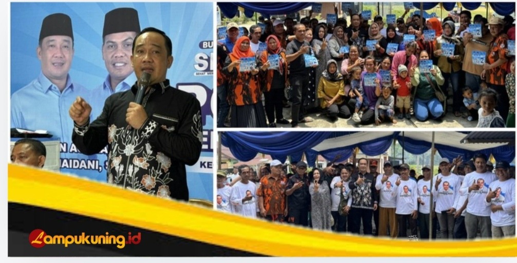 Lantik Tim Pemenangan Pelepat Ilir, Jumiwan Aguza Siap Mundur Jika Tak Tepat Janji
