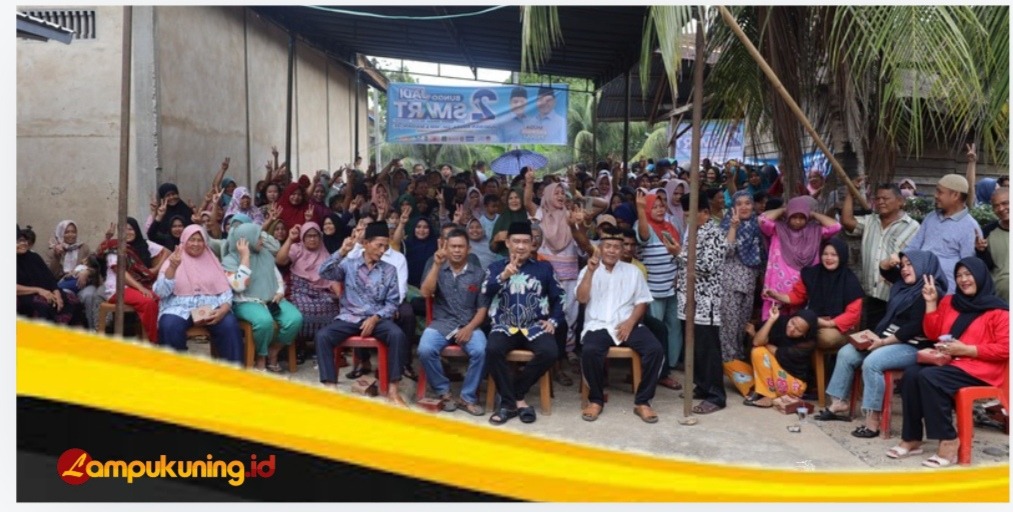 Hadiri Undangan Dedi Efendi, Cabup Jumiwan Aguza Disambut Histeris Emak-emak