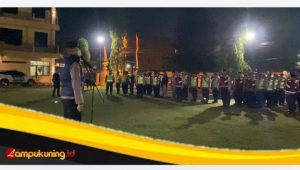 Jelang Pelantikan Presiden dan Wakil Presiden RI Terpilih, Polres Bungo Gelar Patroli Skala Besar