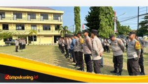 Polres Bungo Mengamankan Jalanya Kampanye Paslon Bupati dan Wakil Bupati di 7 Titik Lokasi