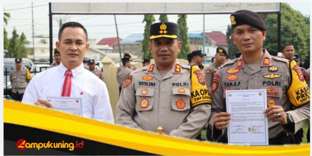 foto kapolres bungo akbp natalena eko cahyono