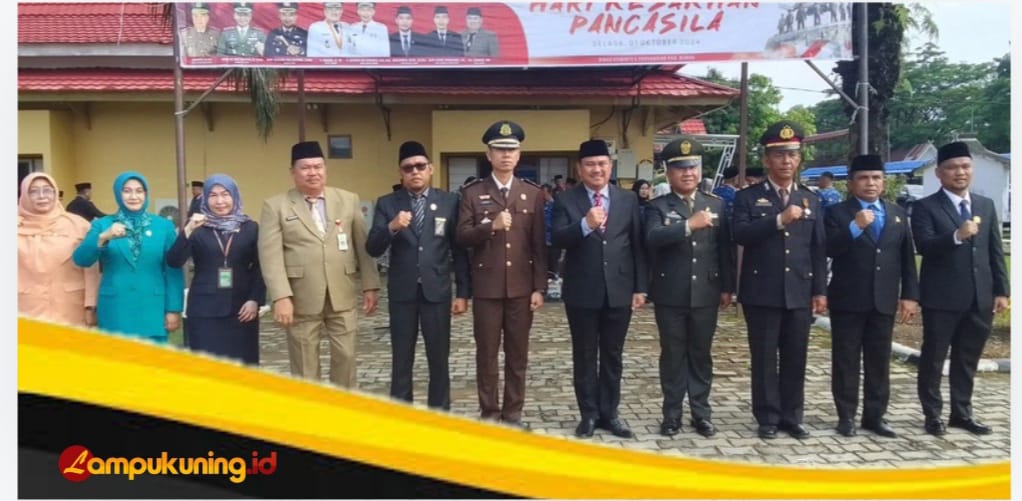 Bupati Bungo H.Mashuri Pimpin Langsung Upacara Peringatan Hari Kesaktian Pancasila 2024