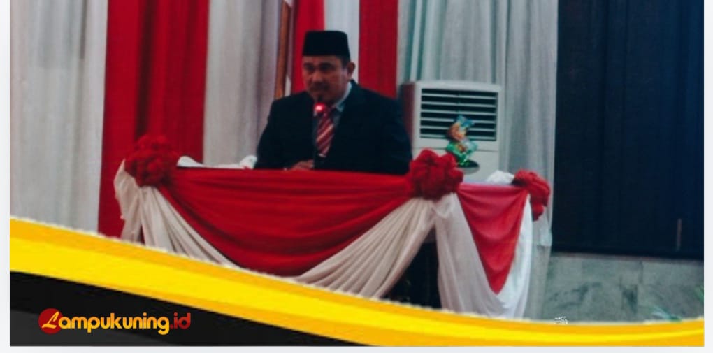 Bupati H. Mashuri Hadiri Rapat Paripurna Pengambilan Sumpah Janji Pimpinan DPRD Bungo Masa Jabatan 2024-2029