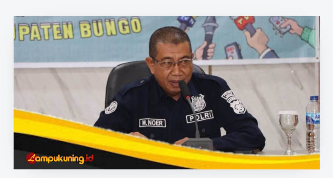 Kasatgas Humas Polres Bungo AKP M.Noer: Pengamanan Jalanya Kampanye Paslon Bupati dan Wakil Bupati ada di 10 Titik Lokasi