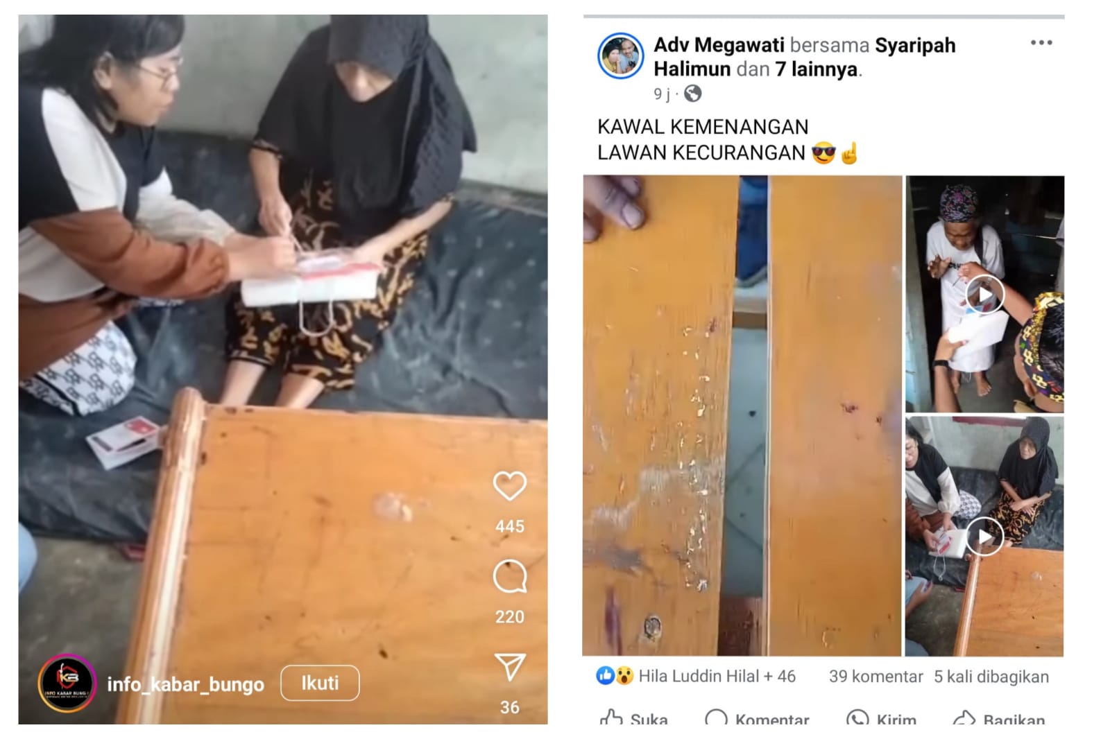 Peni Sasmita Laporkan Dua Akun Medsos yang Viralkan Video Ibunya yang Sakit Tengah Mencoblos Kertas Suara Pilbup