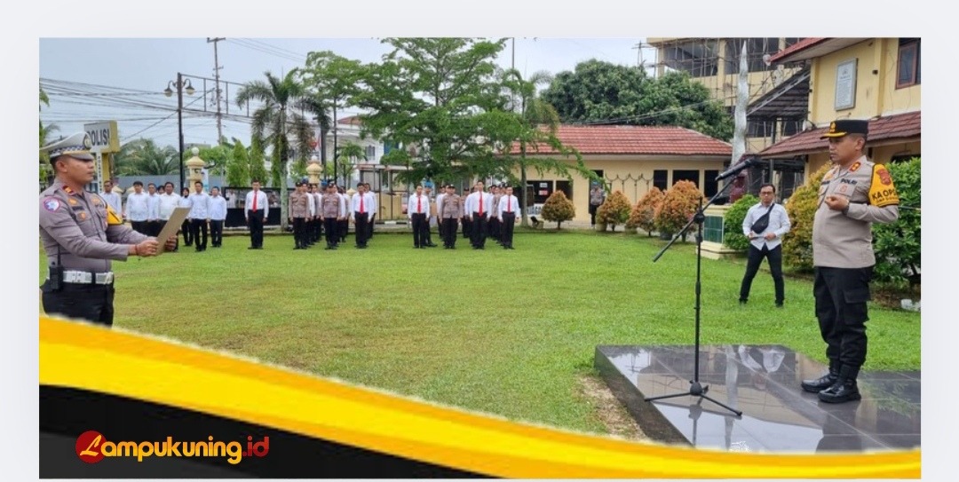 Personil OMP 2024 Polres Bungo di Siagakan di 4 Titik Lokasi Kampanye Paslon Bupati dan Wakil Bupati Bungo