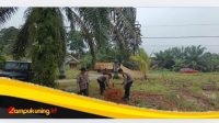 Dukungan Ketahanan Pangan Nasional, Polsek Pelepat Manfaatkan Lahan Kosong Untuk Tanam Sayuran