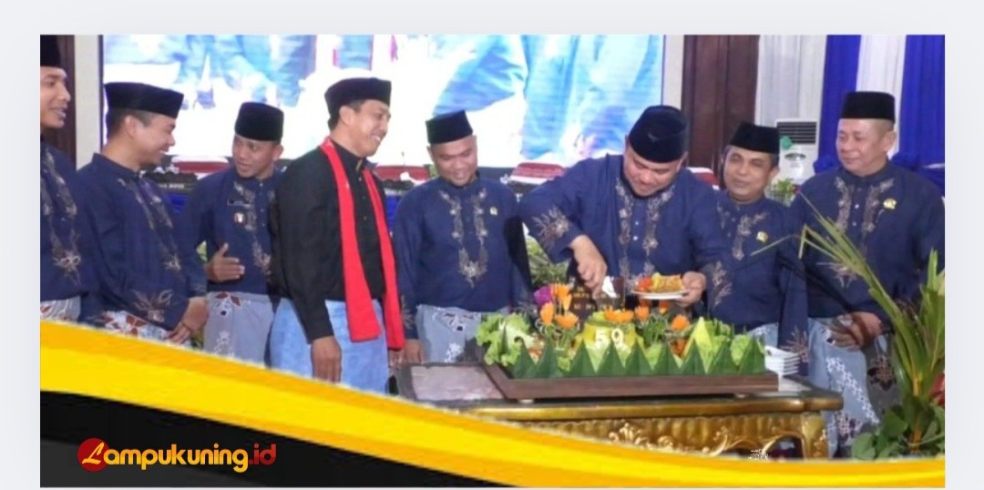 Ketua DPRD Bungo Muhamad Adani Pimpin Rapat Paripurna Istimewa HUT Kabupaten Bungo Ke-59 Tahun 2024