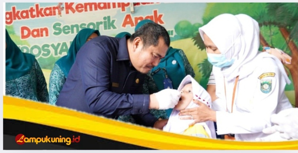 Bupati Bungo H. Mashuri Canangkan PIN Polio Tahun 2024