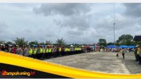 Personil OMP Polres Bungo Difokuskan di GOR Serunai Baru