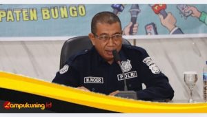 Polres Bungo Siagakan Personil di Debat Publik Paslon Bupati dan Wakil Bupati 