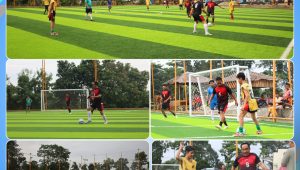 Jumiwan Aguza Mengisi Masa Senggangnya Dengan Bermain Mini Soccer Bersama Pecinta Sepakbola