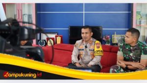gambar-kapolresbungo-dialog Kapolres Bungo dan Dandim 0416/BUTE Dialog Bersama di Stasiun Televisi Lokal, Terkait PETI di Kabupaten Bungo