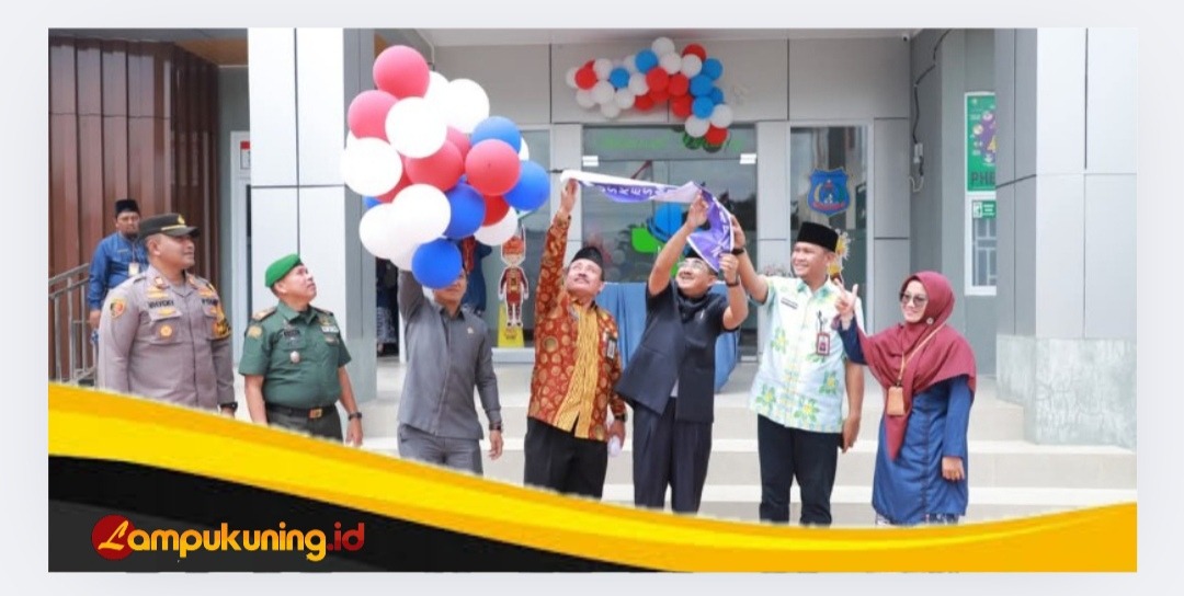 Resmikan Gedung Baru Puskesmas Sungai Saren, Bupati Harapkan Peningkatan Pelayanan Kesehatan