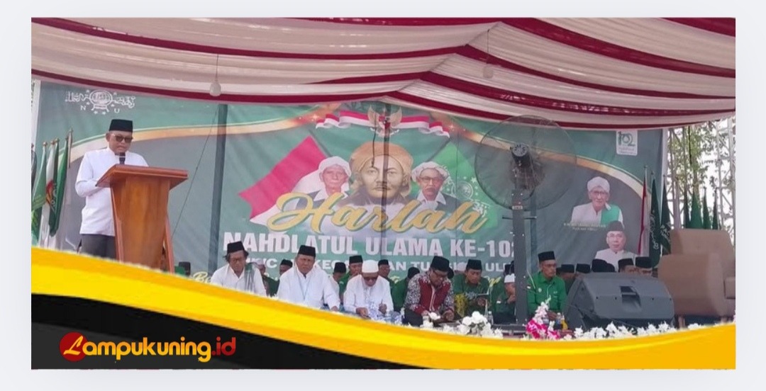 Mewakili Bupati, Staf Ahli Bidang Pemerintahan Hadiri Peringatan Harlah NU ke-102 di Tungkal Ulu