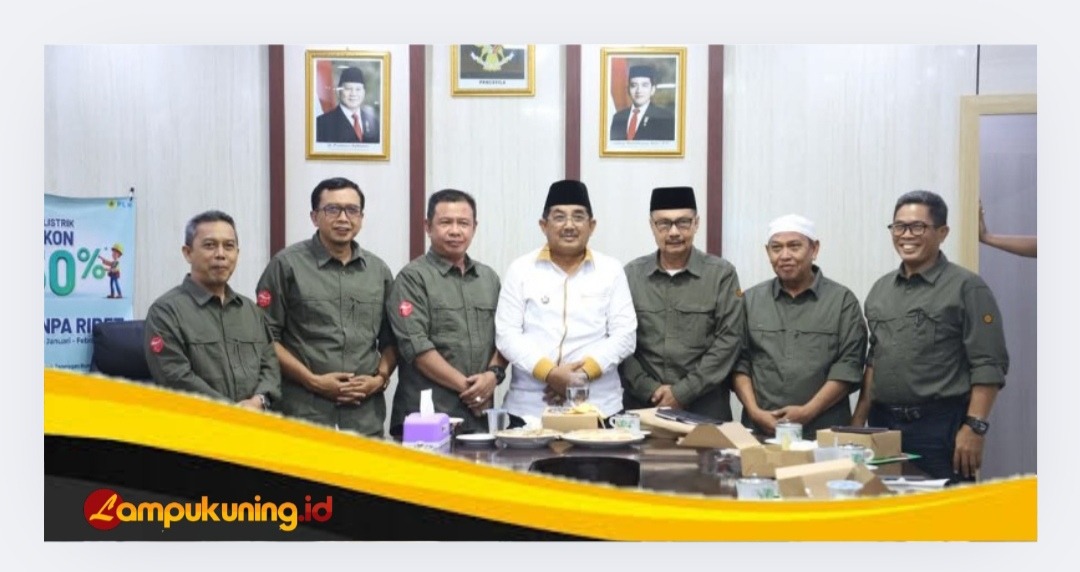 Bupati Tanjung Jabung Barat Laksanakan Audiensi dengan Komisi Penyuluhan Pertanian