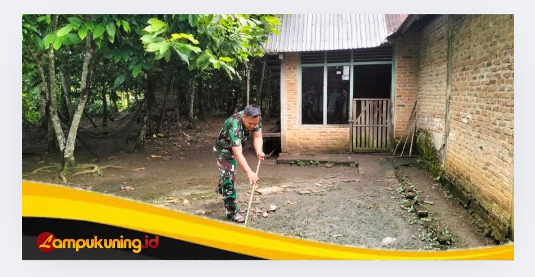 Selain Pembangunan Fisik, Satgas TMMD 123 Kodim 0416/Bute Terus Meningkatkan Pendekatan Sosial Ke Warga